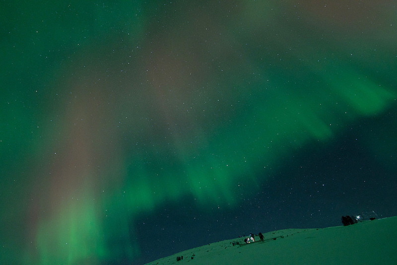 Abisko National Park can be home to some unbelievable displays